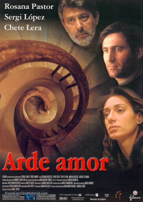 Arde, amor - Spanish Movie Poster