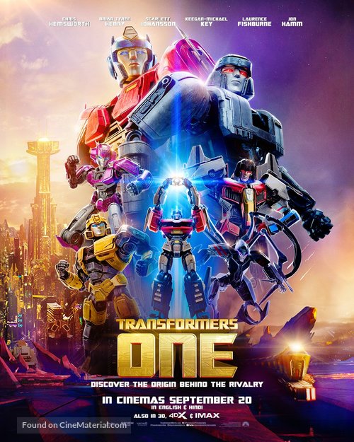 Transformers One - Indian Movie Poster