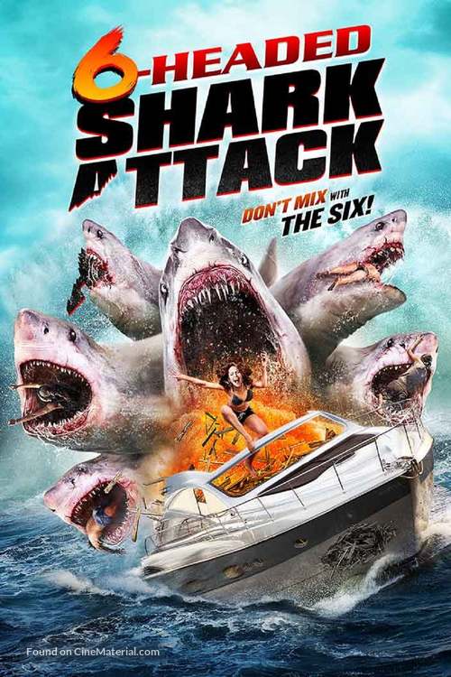 6-Headed Shark Attack - DVD movie cover