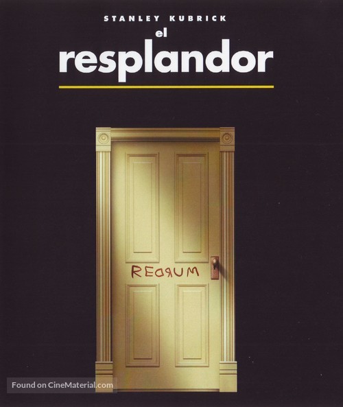 The Shining - Spanish Movie Cover