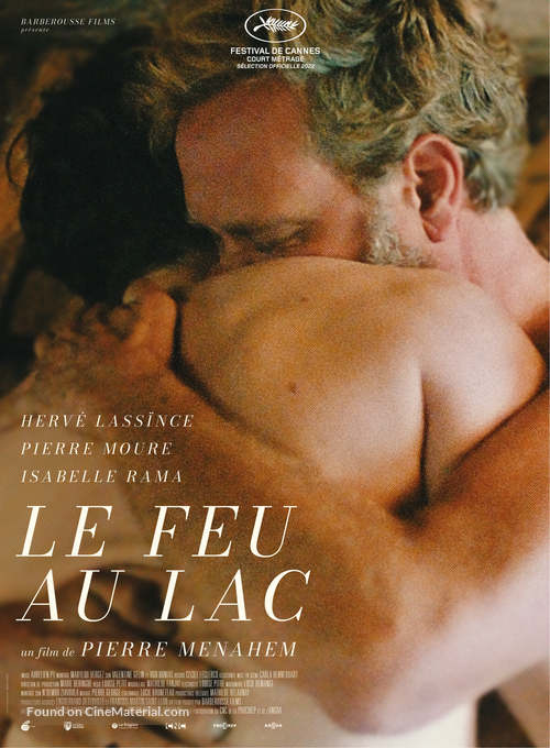 Le feu au lac - French Movie Poster