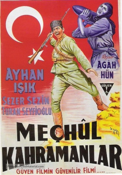 Me&ccedil;hul kahramanlar - Turkish Movie Poster