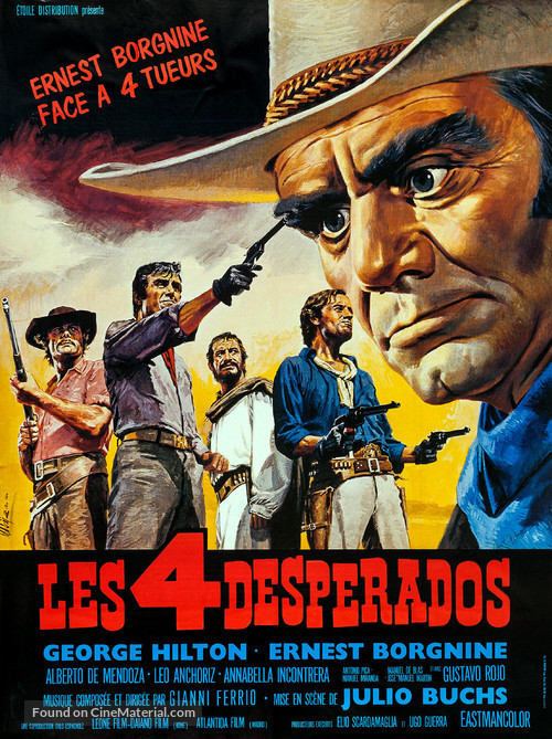 Los desesperados - French Movie Poster