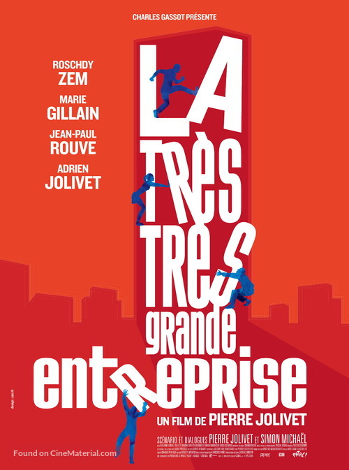 La tr&egrave;s tr&egrave;s grande entreprise - French Movie Poster