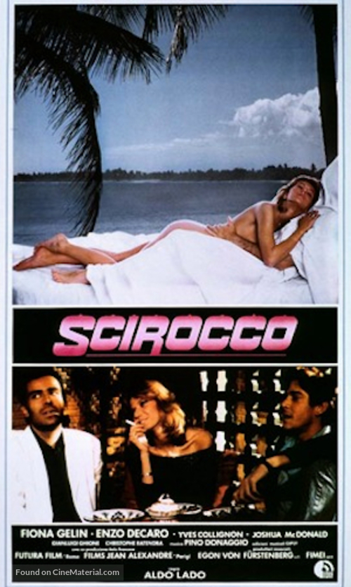 Amantide - Scirocco - Italian Movie Poster