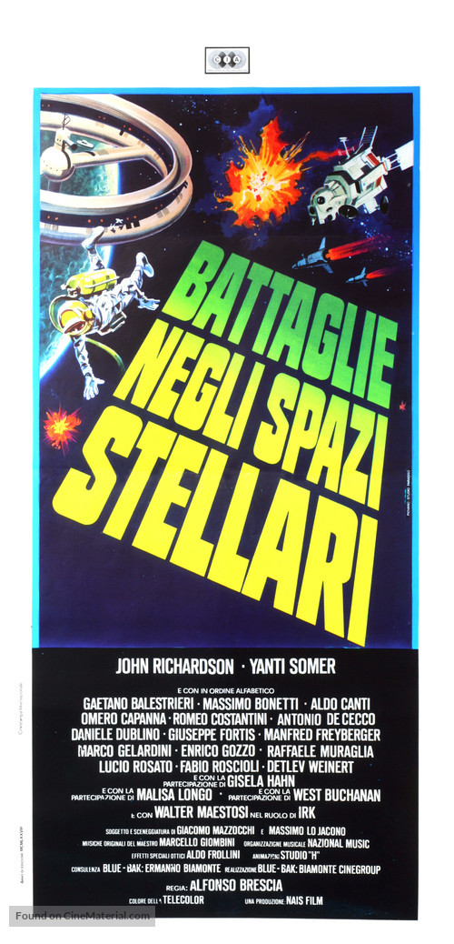 Battaglie negli spazi stellari - Italian Movie Poster
