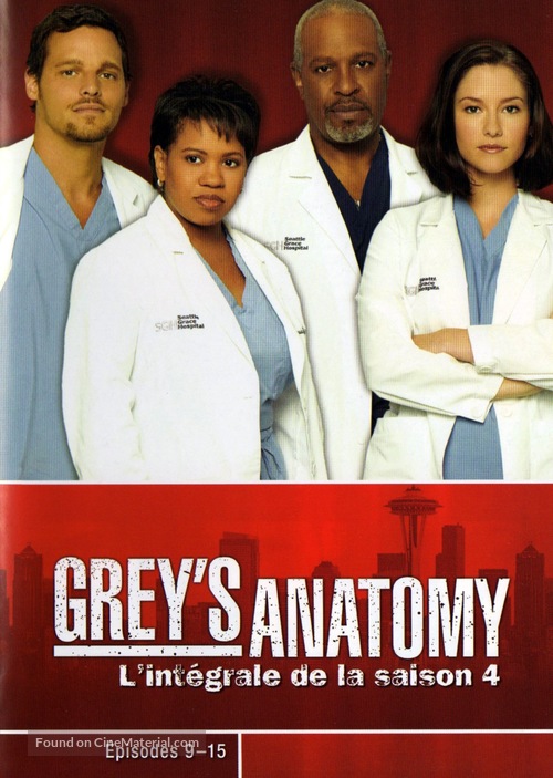 &quot;Grey&#039;s Anatomy&quot; - French DVD movie cover