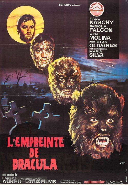 Retorno de Walpurgis, El - French Movie Poster