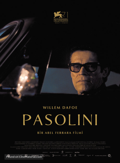 Pasolini - Turkish Movie Poster