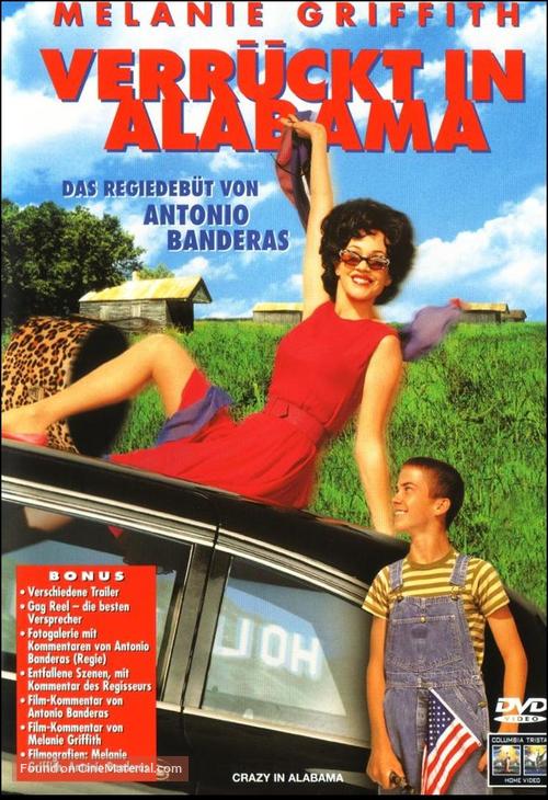 Crazy in Alabama - German DVD movie cover