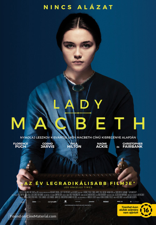 Lady Macbeth - Hungarian Movie Poster