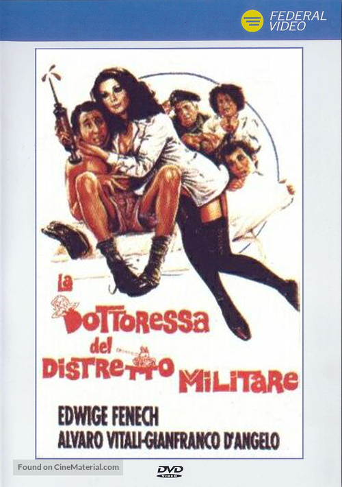 La dottoressa del distretto militare - Italian DVD movie cover