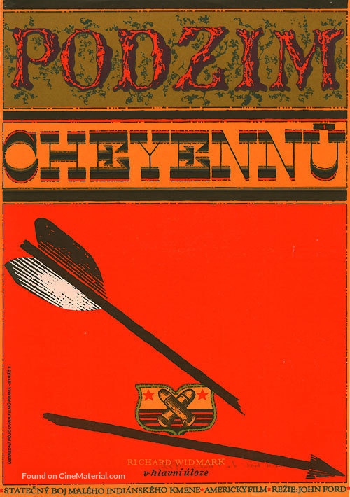 Cheyenne Autumn - Czech Movie Poster