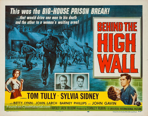 Behind the High Wall - Movie Poster