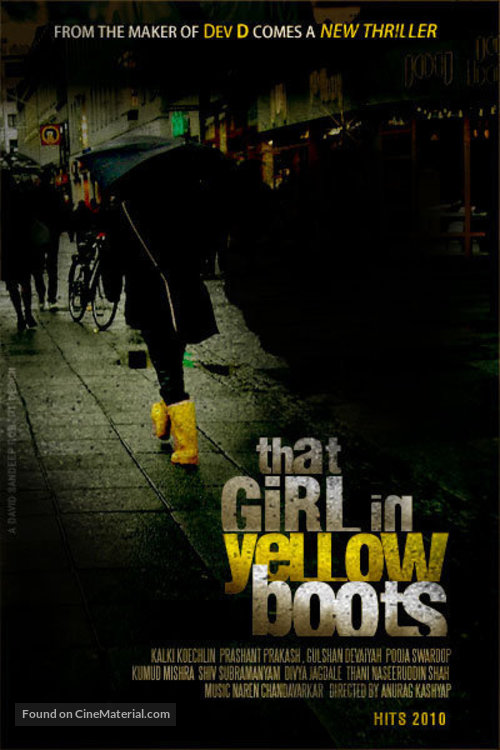 That Girl in Yellow Boots - British Movie Poster