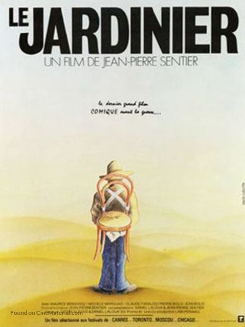 Le jardinier - French Movie Poster