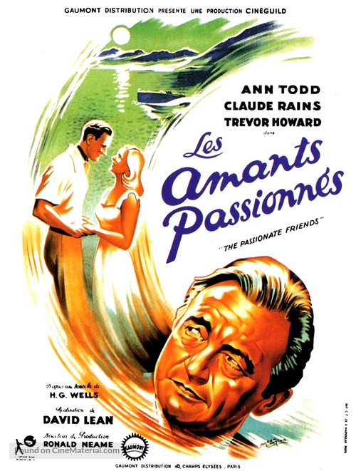 The Passionate Friends - French Movie Poster