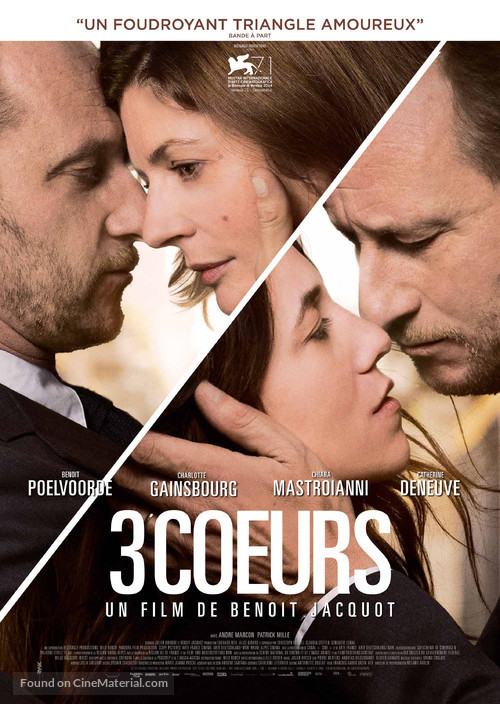 3 coeurs - Swiss Movie Poster