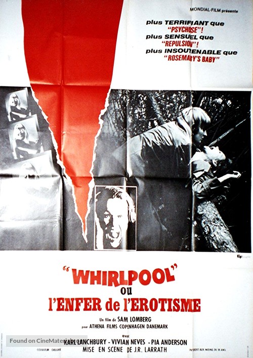 Whirlpool - French Movie Poster