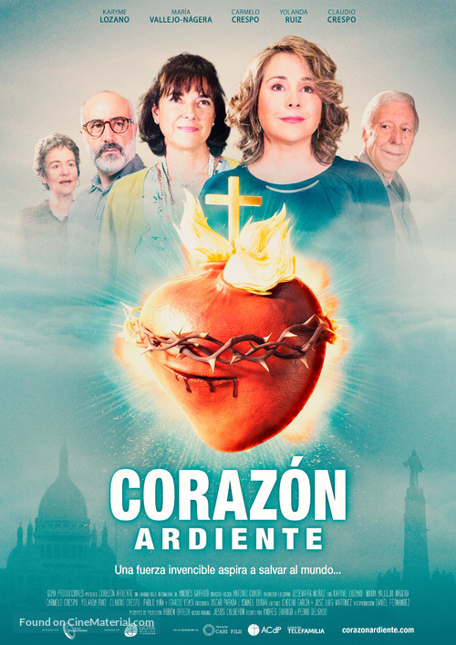 Coraz&oacute;n Ardiente - Spanish Movie Poster