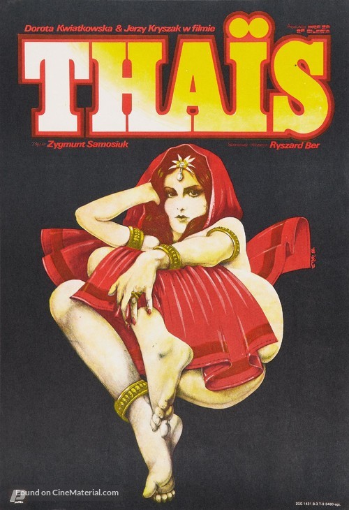 Thais - Polish Movie Poster