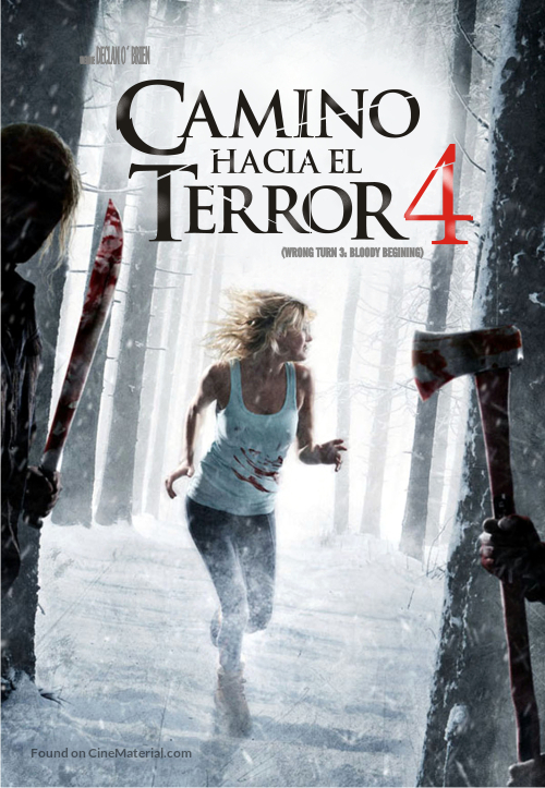Wrong Turn 4 - Argentinian Movie Cover