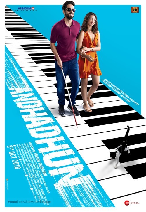Andhadhun - Indian Movie Poster