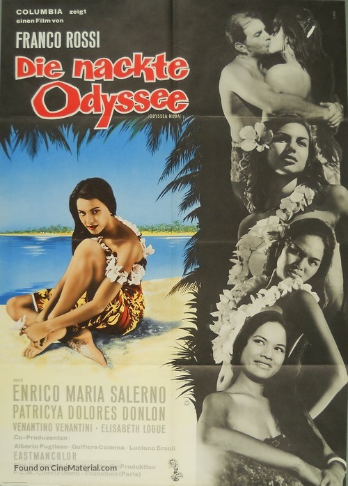Odissea nuda - German Movie Poster
