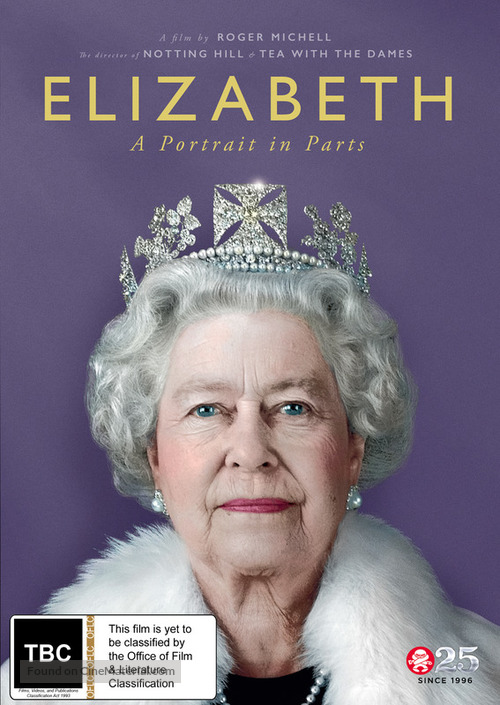 Elizabeth: A Portrait in Part(s) - New Zealand DVD movie cover