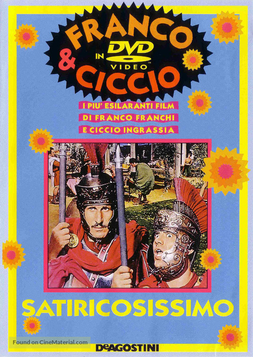 Satiricosissimo - Italian DVD movie cover