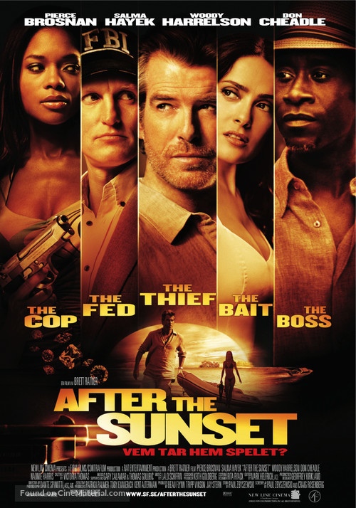 After the Sunset - Swedish Movie Poster