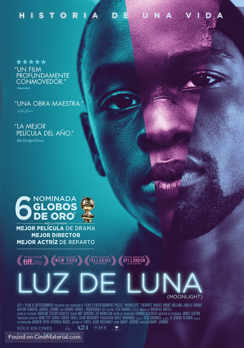 Moonlight - Argentinian Movie Poster