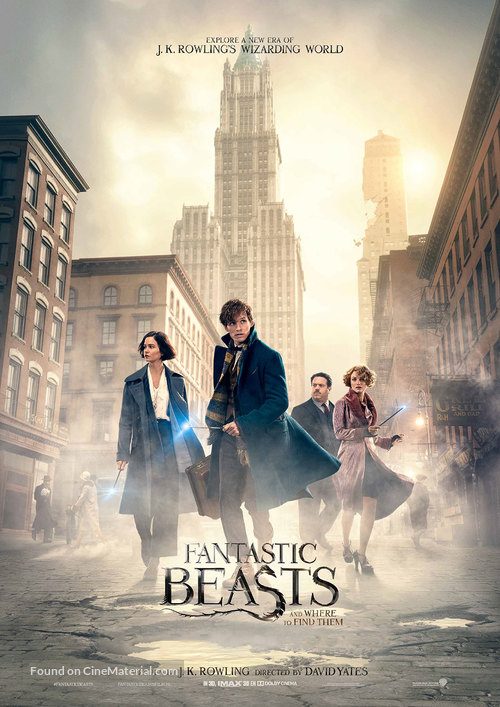 Fantastic Beasts and Where to Find Them - Dutch Movie Poster