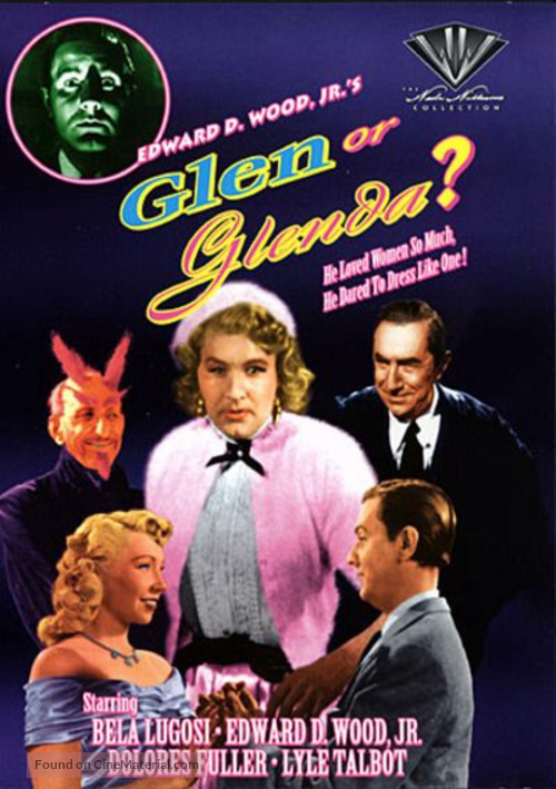 Glen or Glenda - DVD movie cover