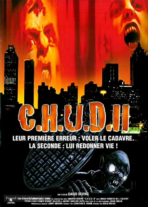 C.H.U.D. II - Bud the Chud - French Movie Poster