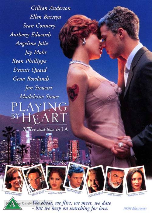 Playing By Heart - Danish DVD movie cover