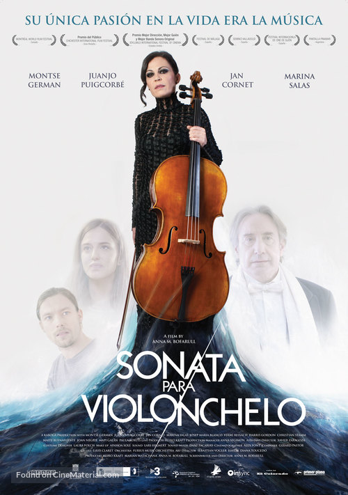 Sonata per a violoncel - Argentinian Movie Poster