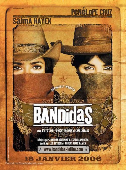 Bandidas - French Movie Poster