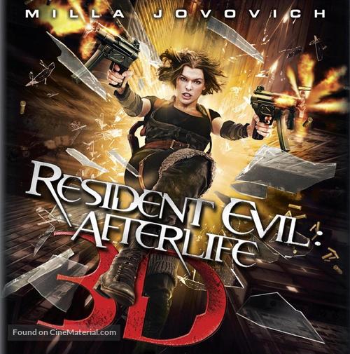 Resident Evil: Afterlife - Blu-Ray movie cover