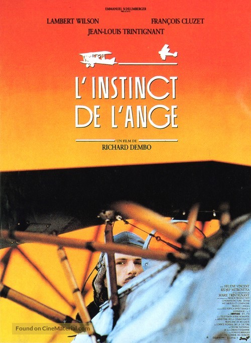 L&#039;instinct de l&#039;ange - French Movie Poster