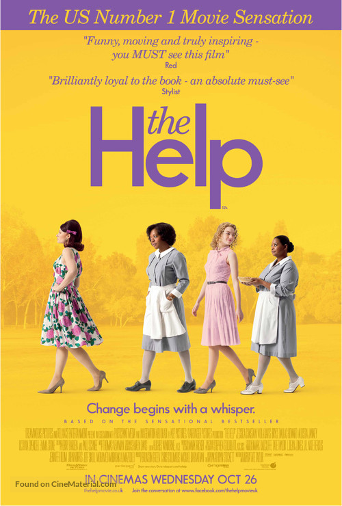 The Help - British Movie Poster