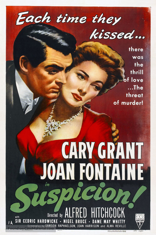 Suspicion - Re-release movie poster