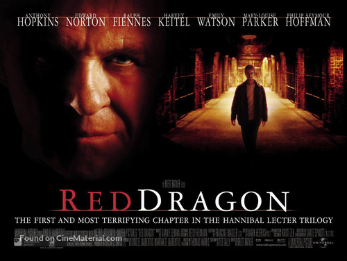 Red Dragon - British Movie Poster