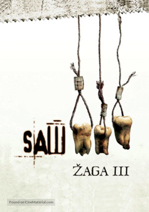 Saw III - Slovenian Movie Poster