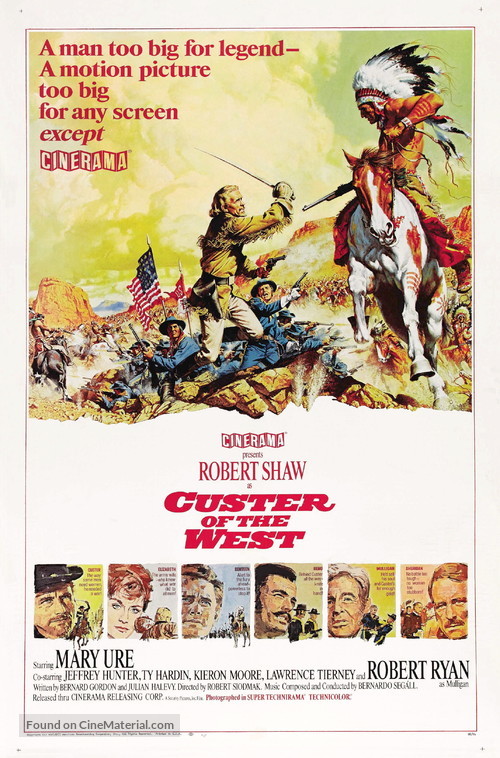 Custer of the West - Movie Poster