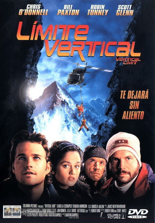 Vertical Limit - Spanish Movie Cover