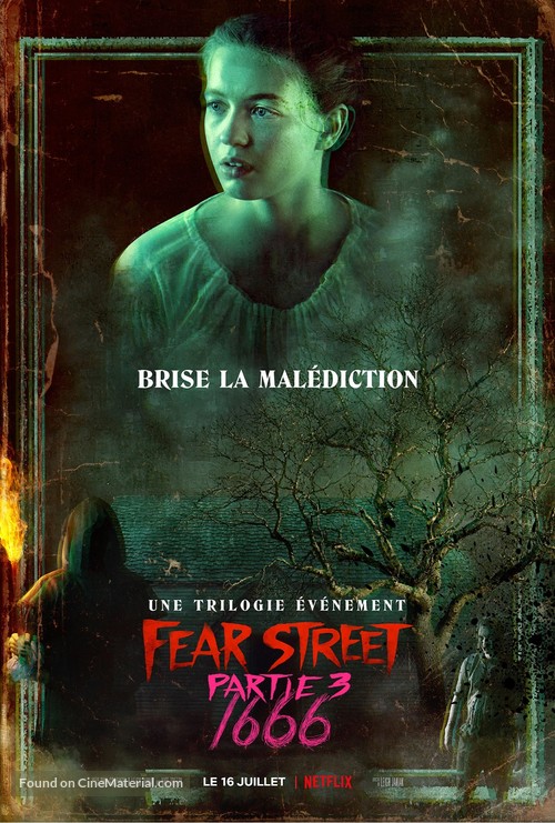 Fear Street 3 - French Movie Poster