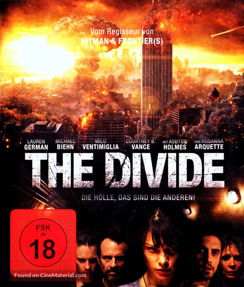 The Divide - German Blu-Ray movie cover