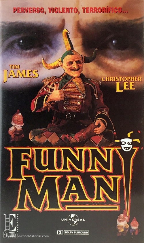 Funny Man - Spanish VHS movie cover