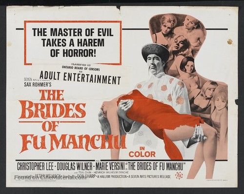 The Brides of Fu Manchu - Movie Poster